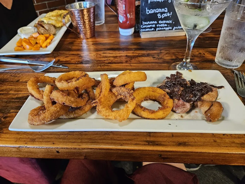 Duck and Onion Rings