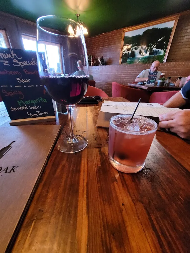 Roth Cab Sav and Cranberry Bourbon Sour